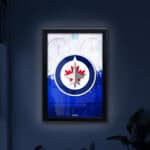 Winnipeg Jets 16x24 Snapframe Lightbox 8 Winnipeg Jets 16x24 Snapframe Lightbox
