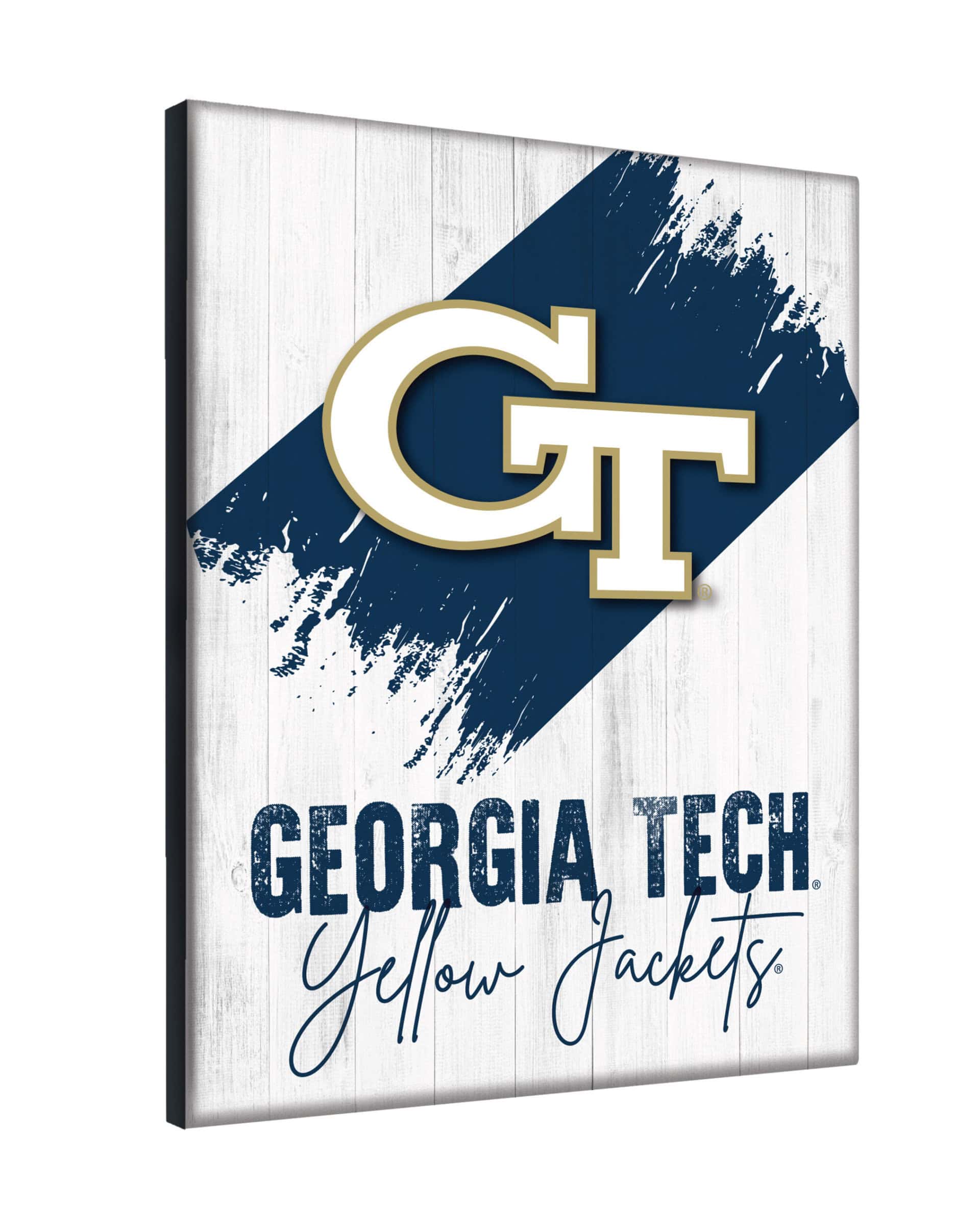 Georgia Tech 24x32 Logo Canvas Wall Art (Portrait) 4 Georgia Tech 24x32 Logo Canvas Wall Art (Portrait)