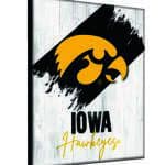 University of Iowa 24x32 Logo Canvas Wall Art (Portrait)