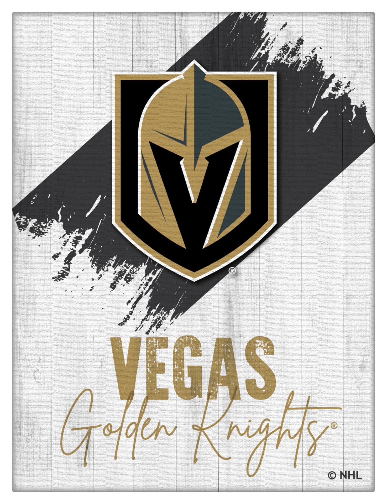 Vegas Golden Knights 15x20 Logo Canvas Wall Art (Portrait) 1 Vegas Golden Knights 15x20 Logo Canvas Wall Art (Portrait)