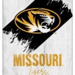 University of Missouri 24x32 Logo Canvas Wall Art (Portrait)