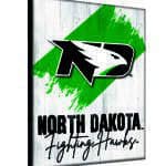 University of North Dakota 24x32 Logo Canvas Wall Art (Portrait)