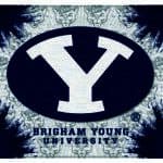 Brigham Young University 15x20 Logo Canvas Wall Art