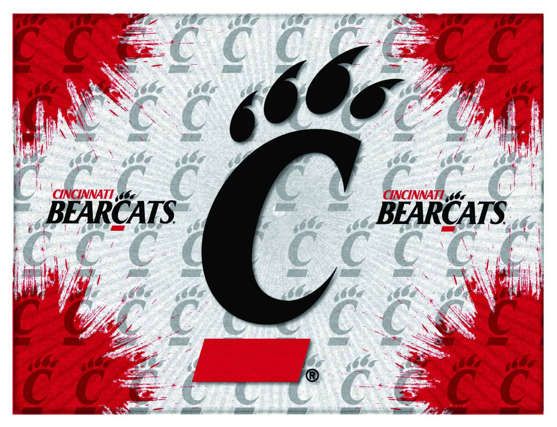 University of Cincinnati 24x32 Logo Canvas Wall Art 1 University of Cincinnati 24x32 Logo Canvas Wall Art