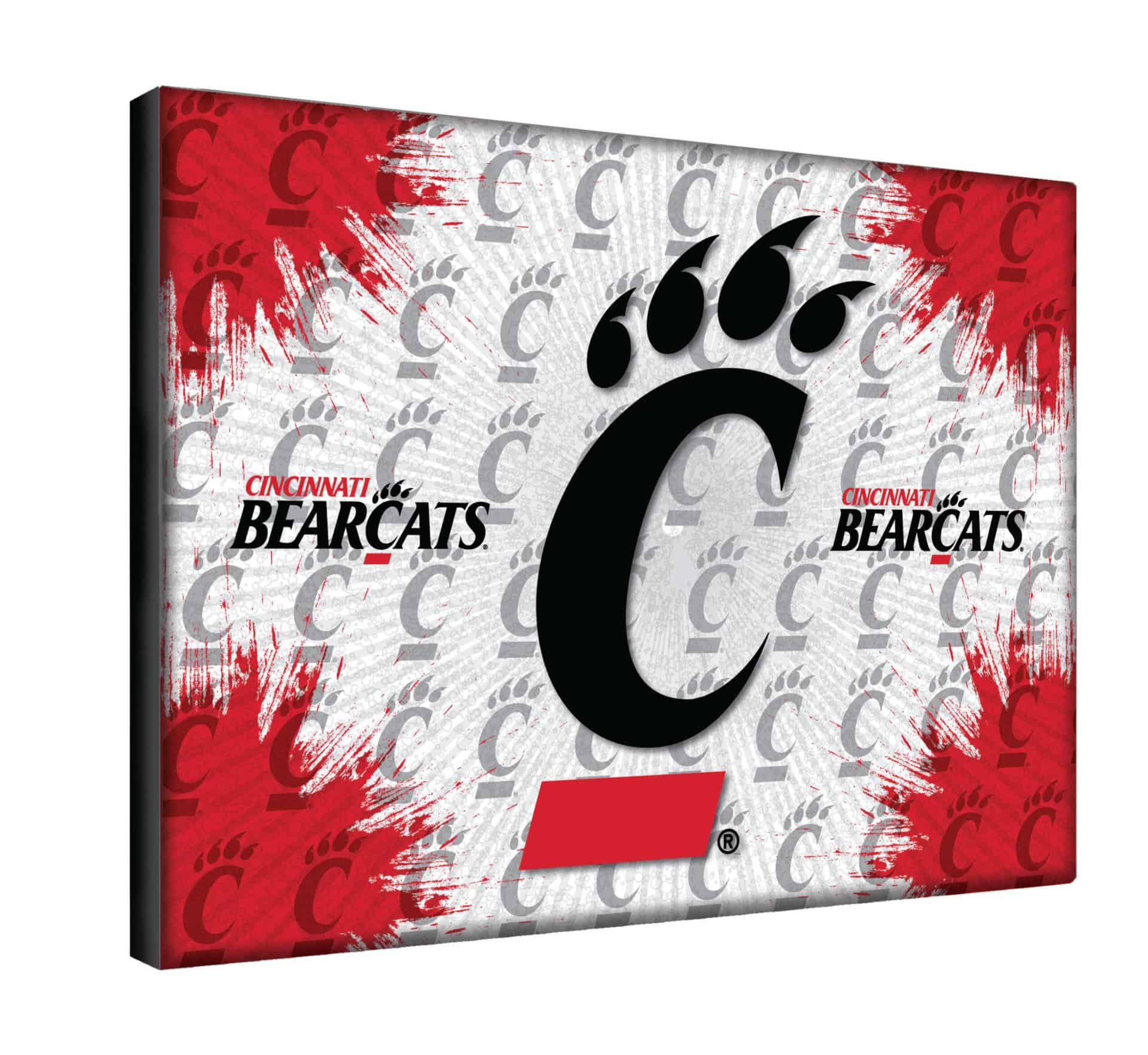 University of Cincinnati 24x32 Logo Canvas Wall Art 4 University of Cincinnati 24x32 Logo Canvas Wall Art