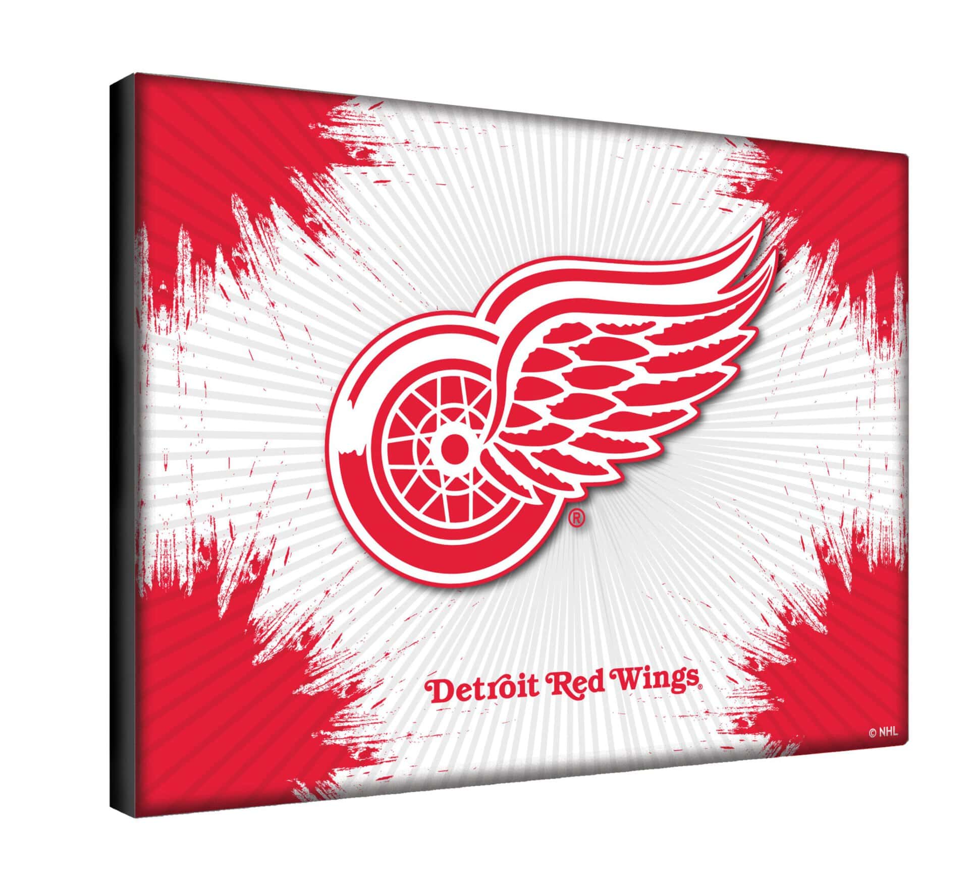 Detroit Red Wings 15x20 Logo Canvas Wall Art 4 Detroit Red Wings 15x20 Logo Canvas Wall Art