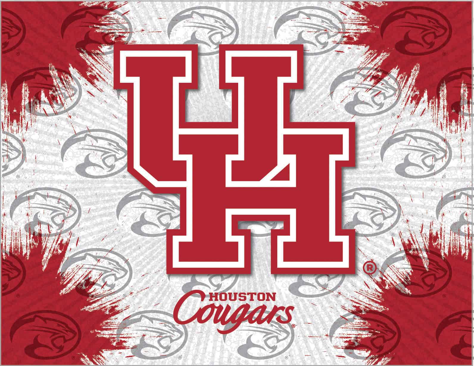 University of Houston 15x20 Logo Canvas Wall Art 1 University of Houston 15x20 Logo Canvas Wall Art