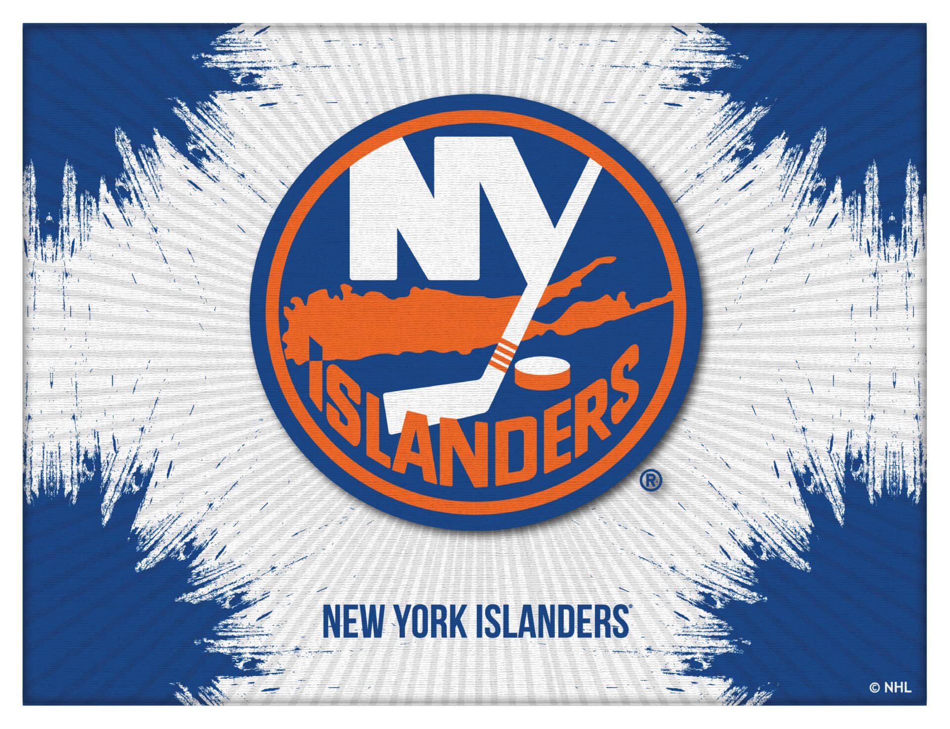 New York Islanders 24x32 Logo Canvas Wall Art 3 New York Islanders 24x32 Logo Canvas Wall Art