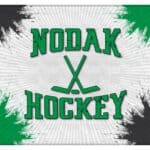 University of North Dakota (Hockey) 24x32 Logo Canvas Wall Art