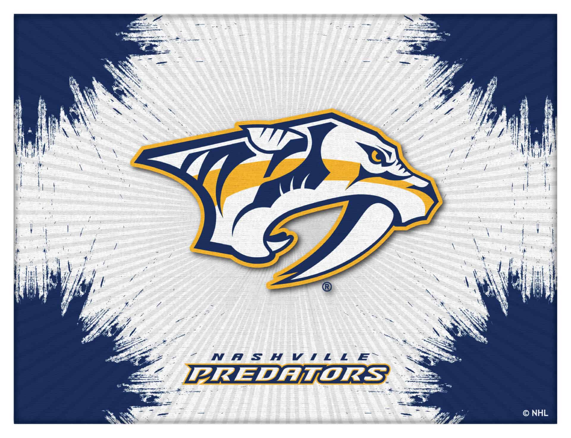 Nashville Predators 24x32 Logo Canvas Wall Art 1 Nashville Predators 24x32 Logo Canvas Wall Art
