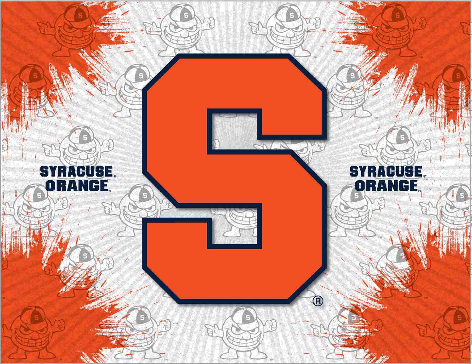 Syracuse University 15x20 Logo Canvas Wall Art 1 Syracuse University 15x20 Logo Canvas Wall Art