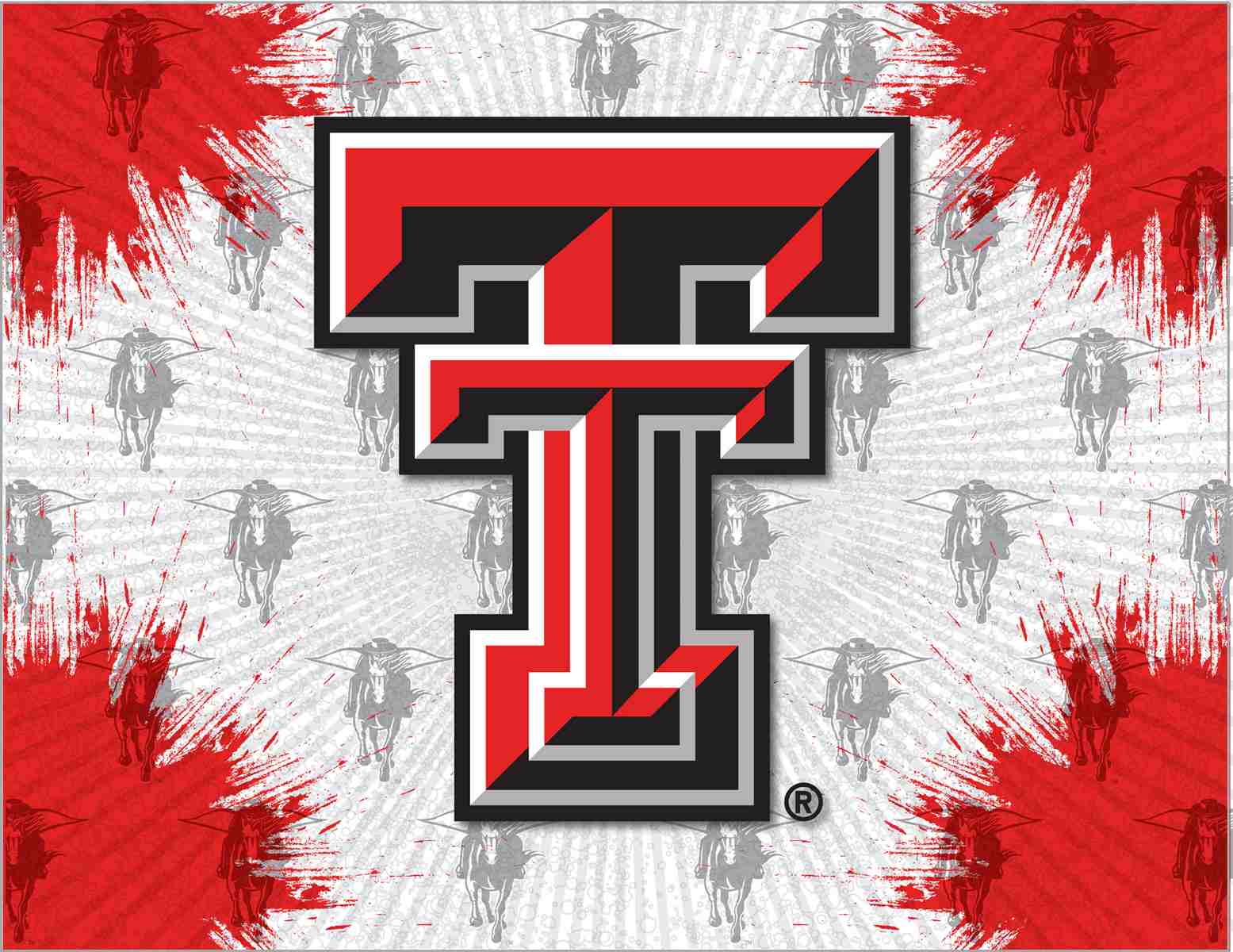 Texas Tech University 15x20 Logo Canvas Wall Art 1 Texas Tech University 15x20 Logo Canvas Wall Art