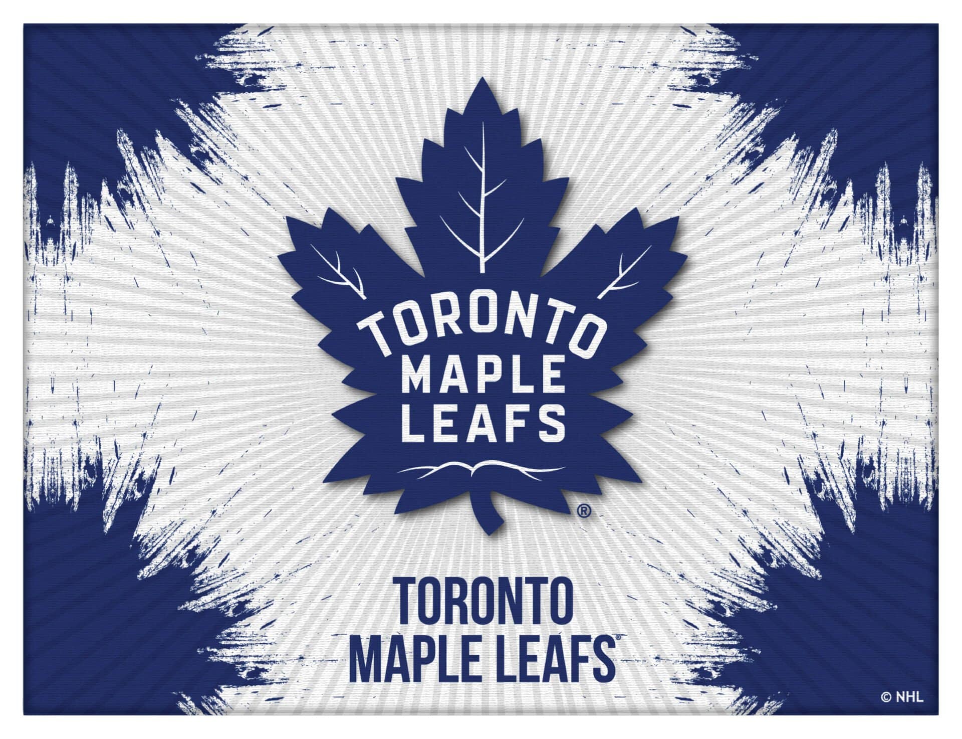 Toronto Maple Leafs 24x32 Logo Canvas Wall Art 1 Toronto Maple Leafs 24x32 Logo Canvas Wall Art