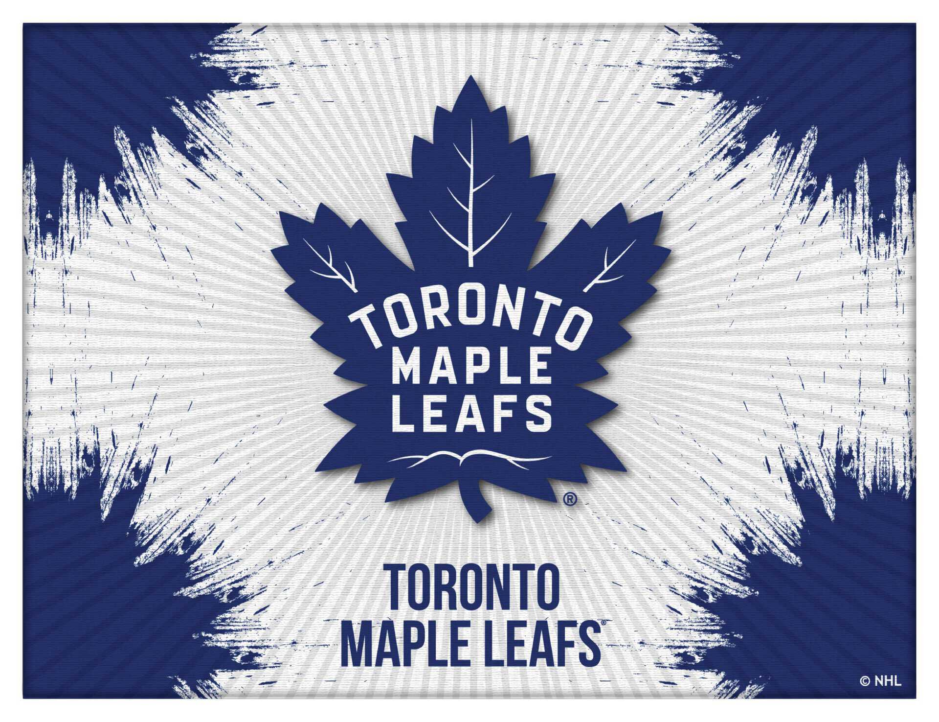 Toronto Maple Leafs 24x32 Logo Canvas Wall Art 3 Toronto Maple Leafs 24x32 Logo Canvas Wall Art