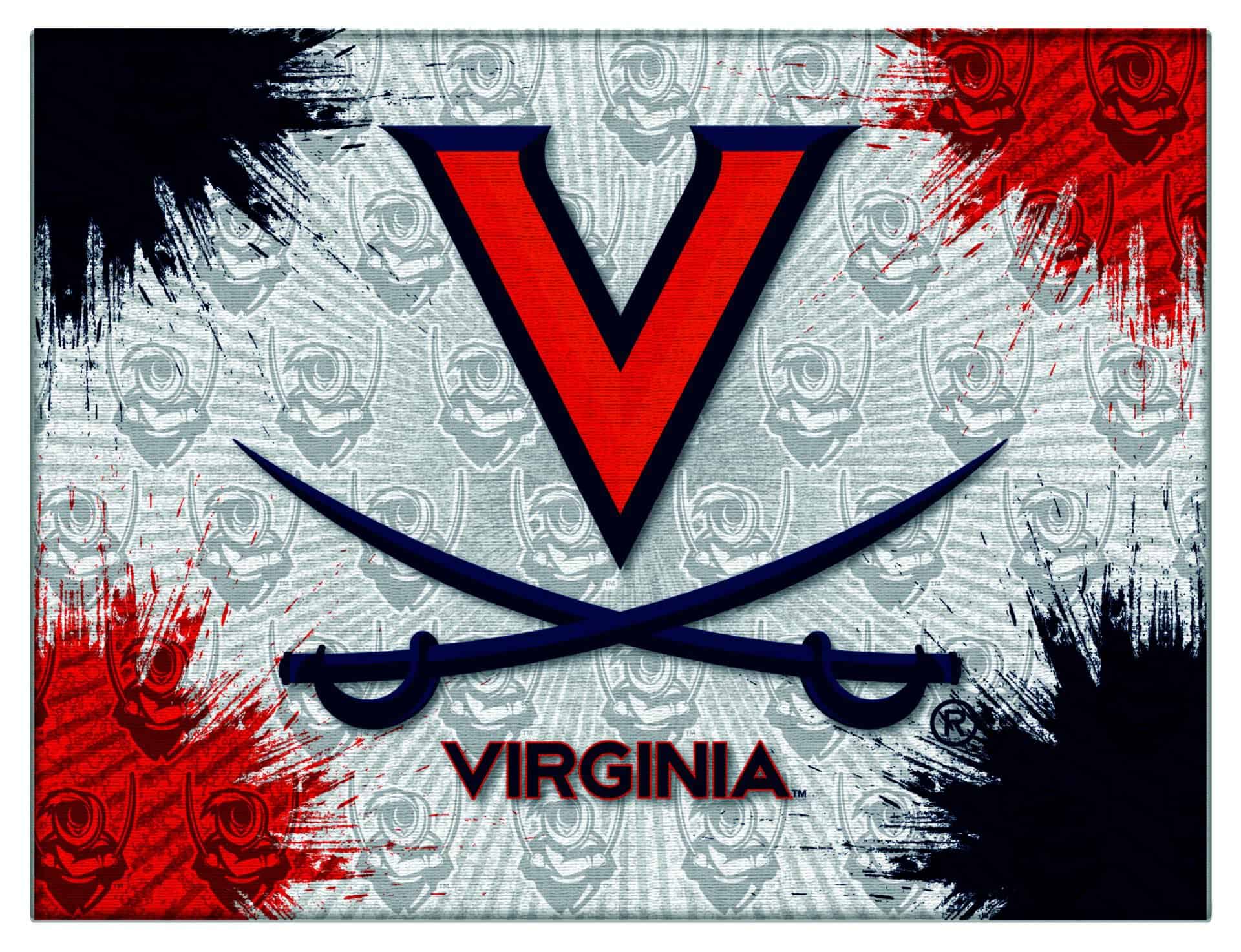 University of Virginia 15x20 Logo Canvas Wall Art 1 University of Virginia 15x20 Logo Canvas Wall Art