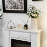 LED Electric Fireplace TV Stand with Adjustable Flames and Heat