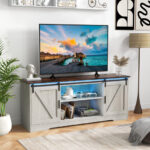 LED TV Stand with Adjustable Shelves for 65 Inch Screens 22 LED TV Stand with Adjustable Shelves for 65 Inch Screens