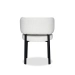 LILY Alabaster Dining Chair Black Steel Base 11 LILY Alabaster Dining Chair Black Steel Base
