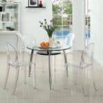 Stackable Clear Acrylic Chair for Indoor and Outdoor Use 9 Stackable Clear Acrylic Chair for Indoor and Outdoor Use