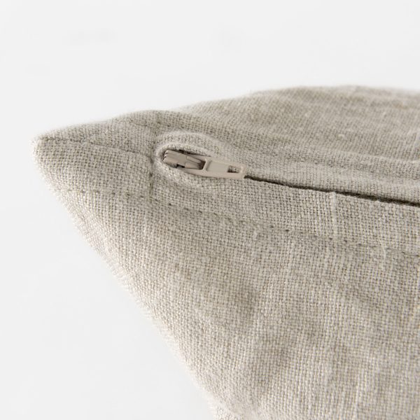 Lacey 13 x 21 BeigeWhite Decorative Pillow Cover 10