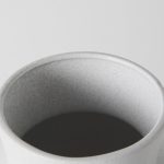 Laforge 10.8H Medium White Ceramic Vase