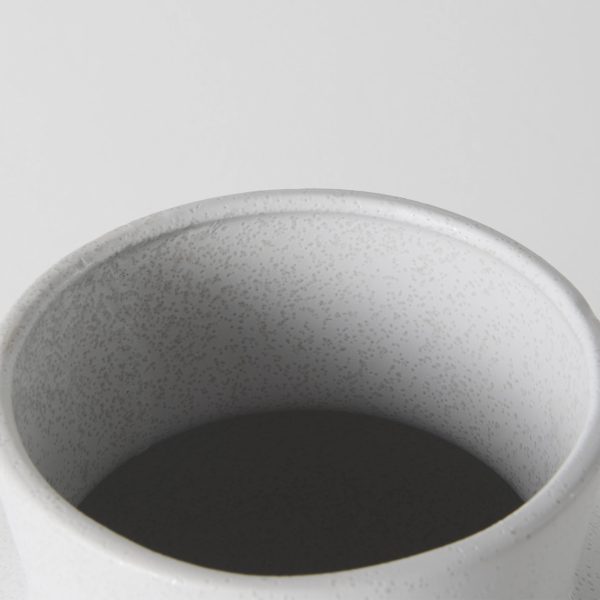 Laforge 10.8H Medium White Ceramic Vase 5