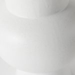 Laforge 10.8H Medium White Ceramic Vase