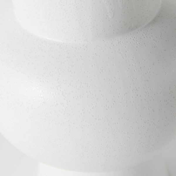 Laforge 10.8H Medium White Ceramic Vase 6