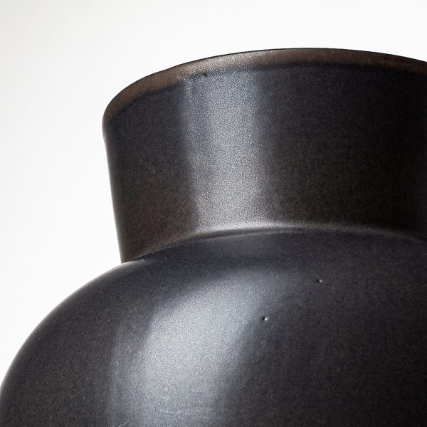 Laforge II Black Ceramic Vase 8