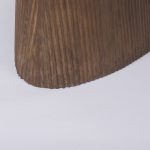 Lance 94"L x 50"W x30"H Medium Brown Solid Wood Oval Dining Table