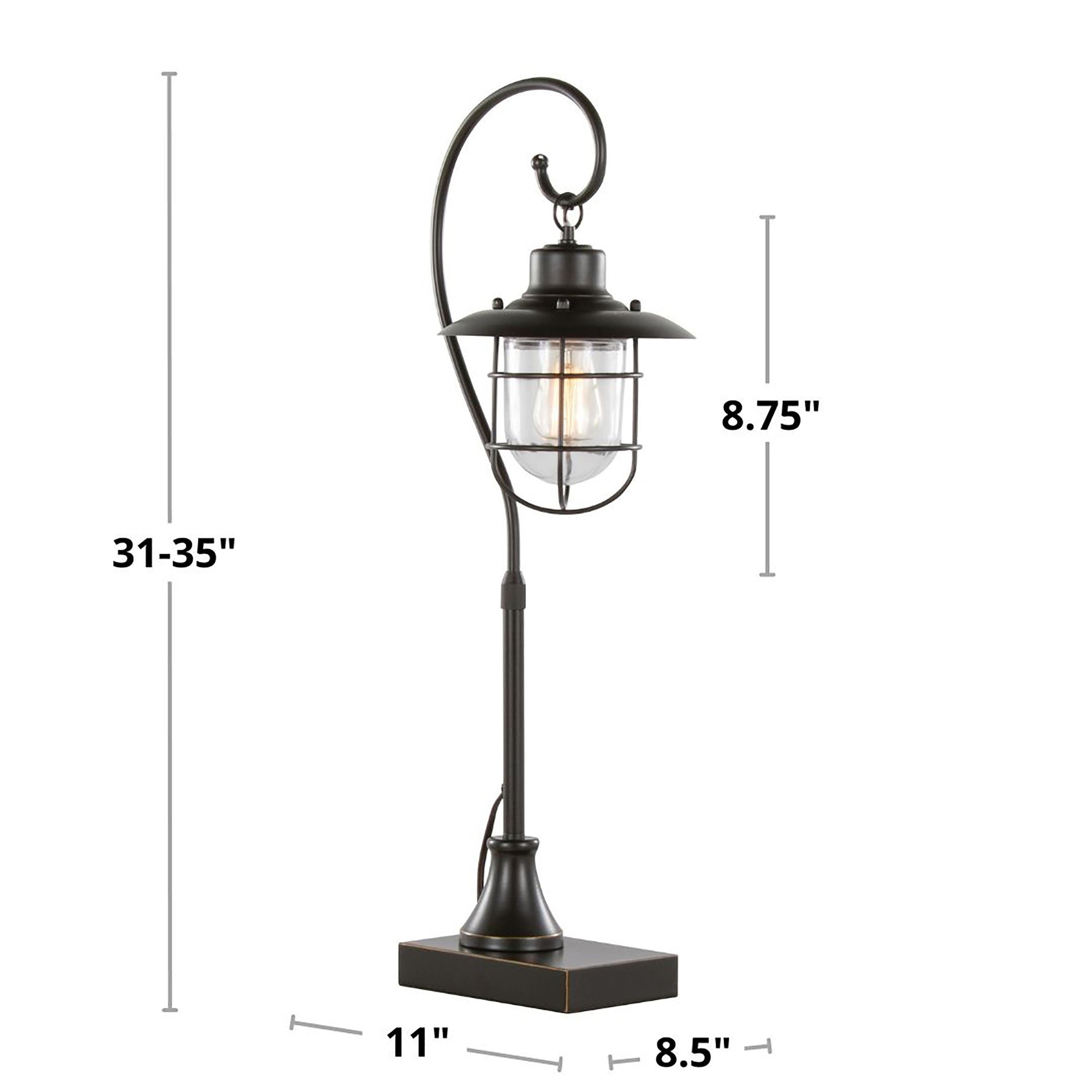 Landen Bronze Adjustable Contemporary Task Lamps (Set of 2) 12 Landen Bronze Adjustable Contemporary Task Lamps (Set of 2) - Image 12