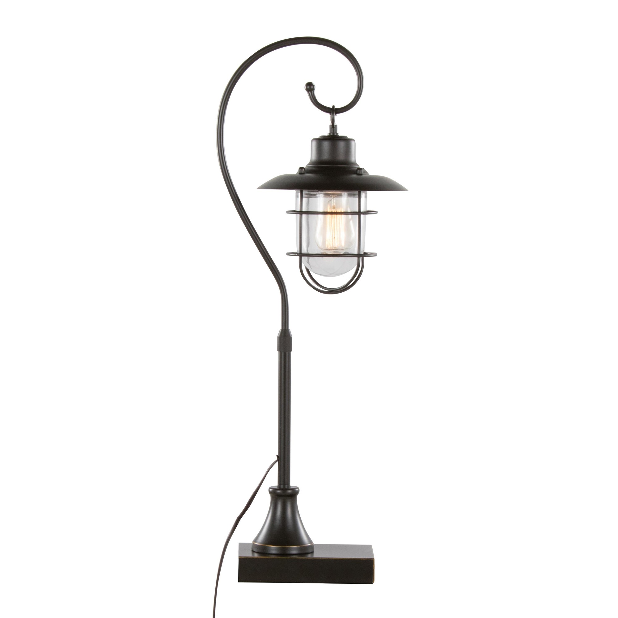 Landen Bronze Adjustable Contemporary Task Lamps (Set of 2) 6 Landen Bronze Adjustable Contemporary Task Lamps (Set of 2) - Image 6