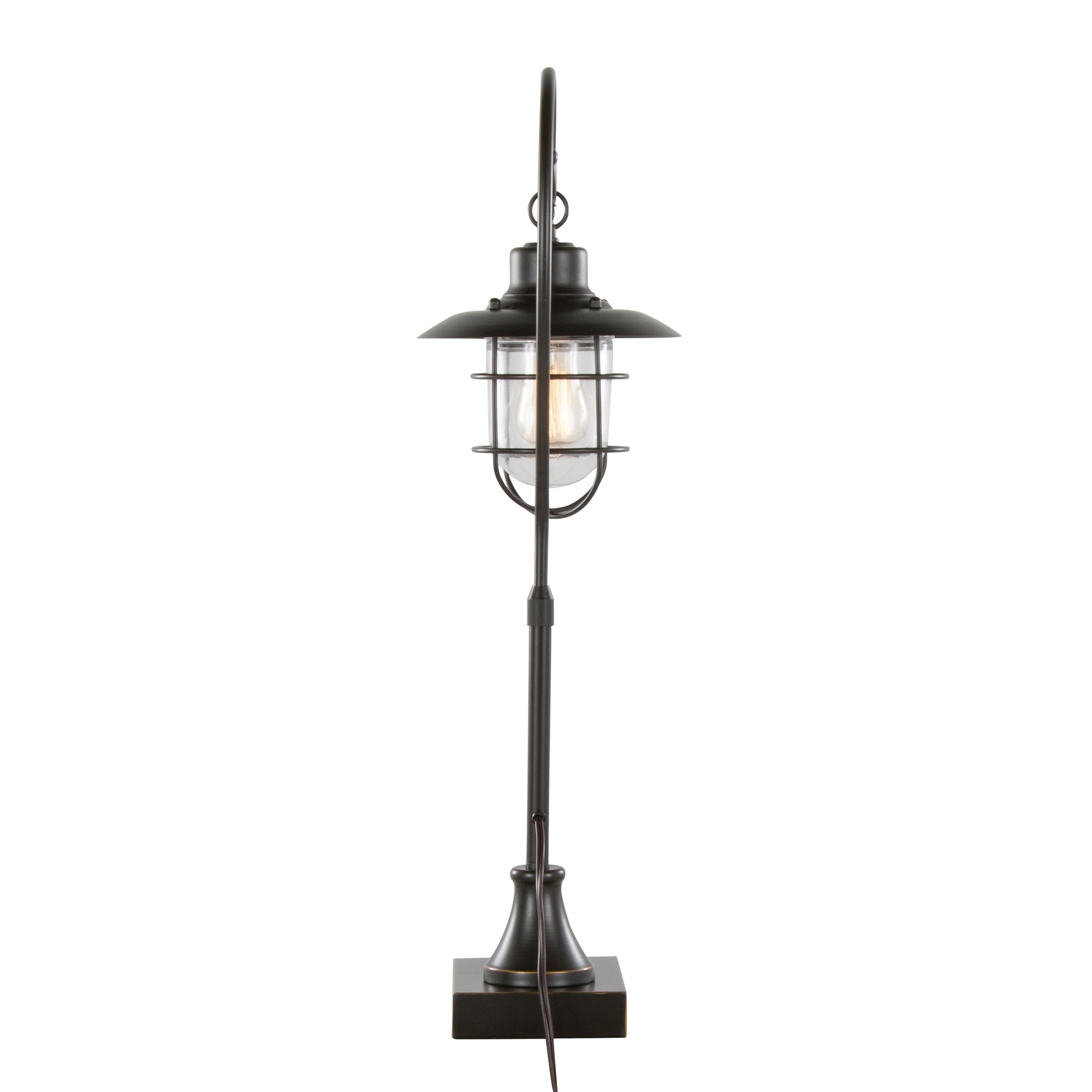 Landen Bronze Adjustable Contemporary Task Lamps (Set of 2) 8 Landen Bronze Adjustable Contemporary Task Lamps (Set of 2) - Image 8