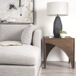 Laraya Medium Brown Wood w/ Arches End Table