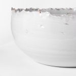 Larsen 13L x 13W White Ceramic Large Decorative Bowl