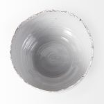 Larsen 13L x 13W White Ceramic Large Decorative Bowl