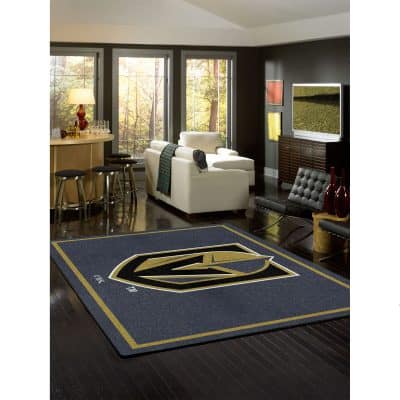 Las Vegas Golden Knights 8x11 Spirit Rug