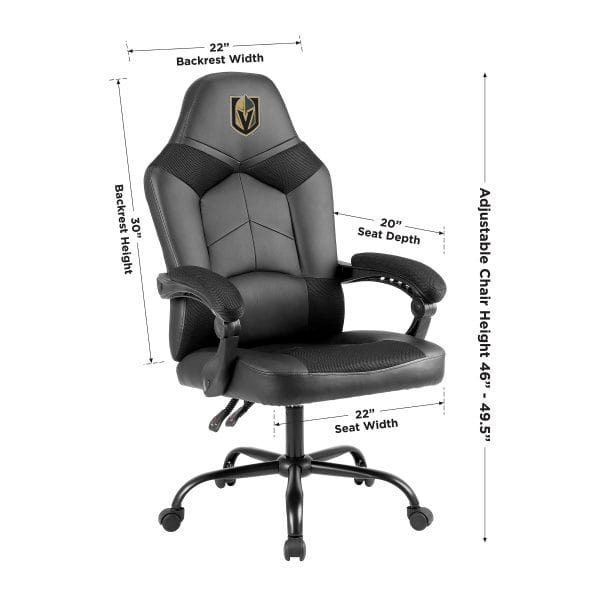 Las Vegas Golden Knights Oversized Game Chair 3