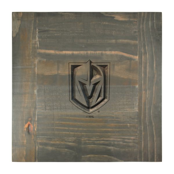 Las Vegas Golden Knights Reclaimed Side Table 2