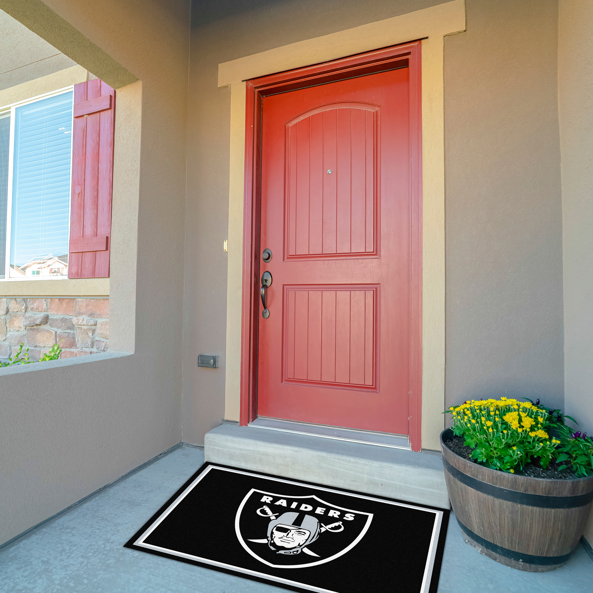 Las Vegas Raiders 3x4 Spirit Rug Officially Licensed NFL 3 Las Vegas Raiders 3x4 Spirit Rug Officially Licensed NFL - Image 3
