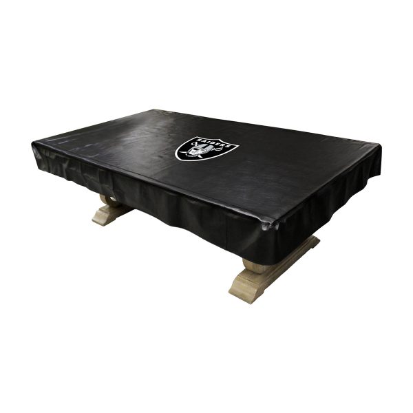 Las Vegas Raiders 8 Naugahyde Billiard Table Cover