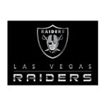 Las Vegas Raiders Chrome 8x11 Area Rug