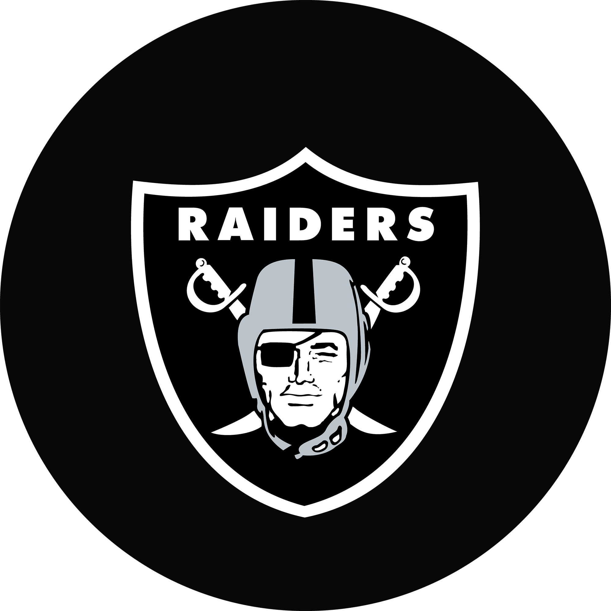 Las Vegas Raiders Chrome Logo Bar Stool 7 Las Vegas Raiders Chrome Logo Bar Stool - Image 7