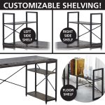 Las Vegas Raiders Industrial Desk with Shelves
