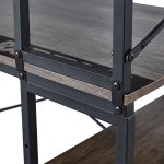Las Vegas Raiders Industrial Desk with Shelves