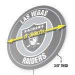Las Vegas Raiders LED Establish Date Lighted Sign