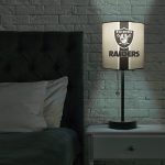 Las Vegas Raiders USB Charging Desk Lamp