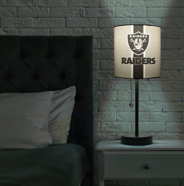 Las Vegas Raiders USB Charging Desk Lamp 1
