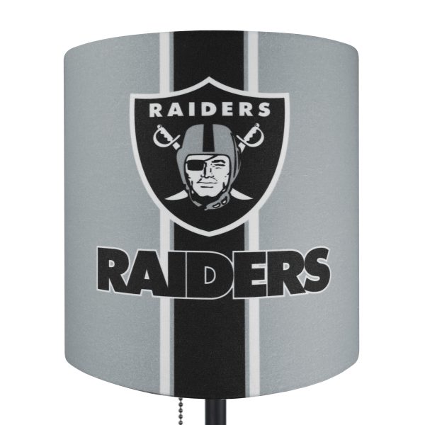 Las Vegas Raiders USB Charging Desk Lamp 3