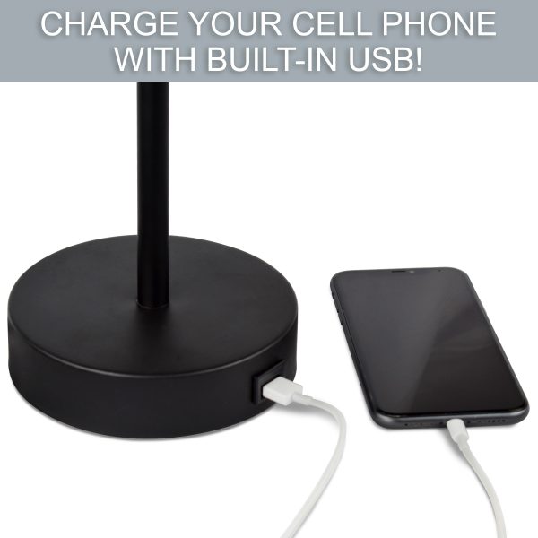Las Vegas Raiders USB Charging Desk Lamp 6